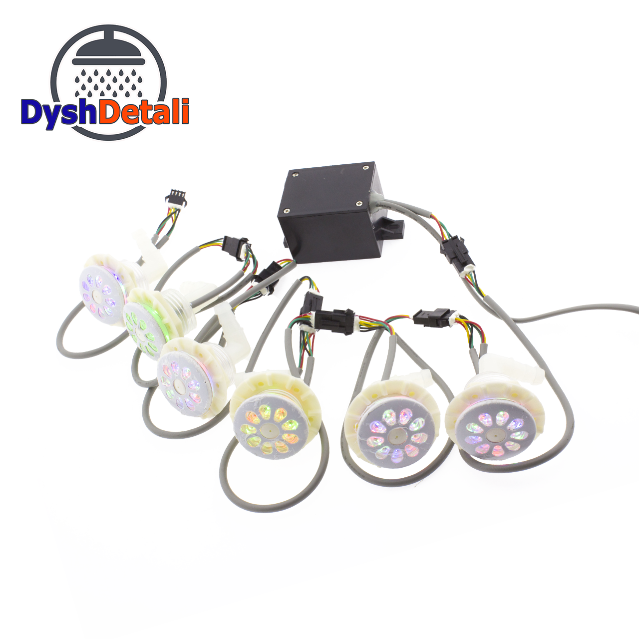 Форсунка для гідромасажної ванни з підсвічуванням (ФПД-01)