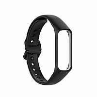 Ремешок Deexe Soft Touch для Samsung Fit E (SM-R375) - Black