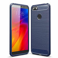 Защитный чехол UniCase Carbon для Motorola Moto E6 Play (XT2029) - Blue