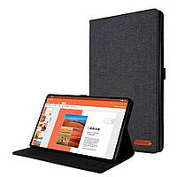 Чехол Deexe Cloth Style для Lenovo Tab M10 Plus 1/2 Gen (TB-X606) - Black