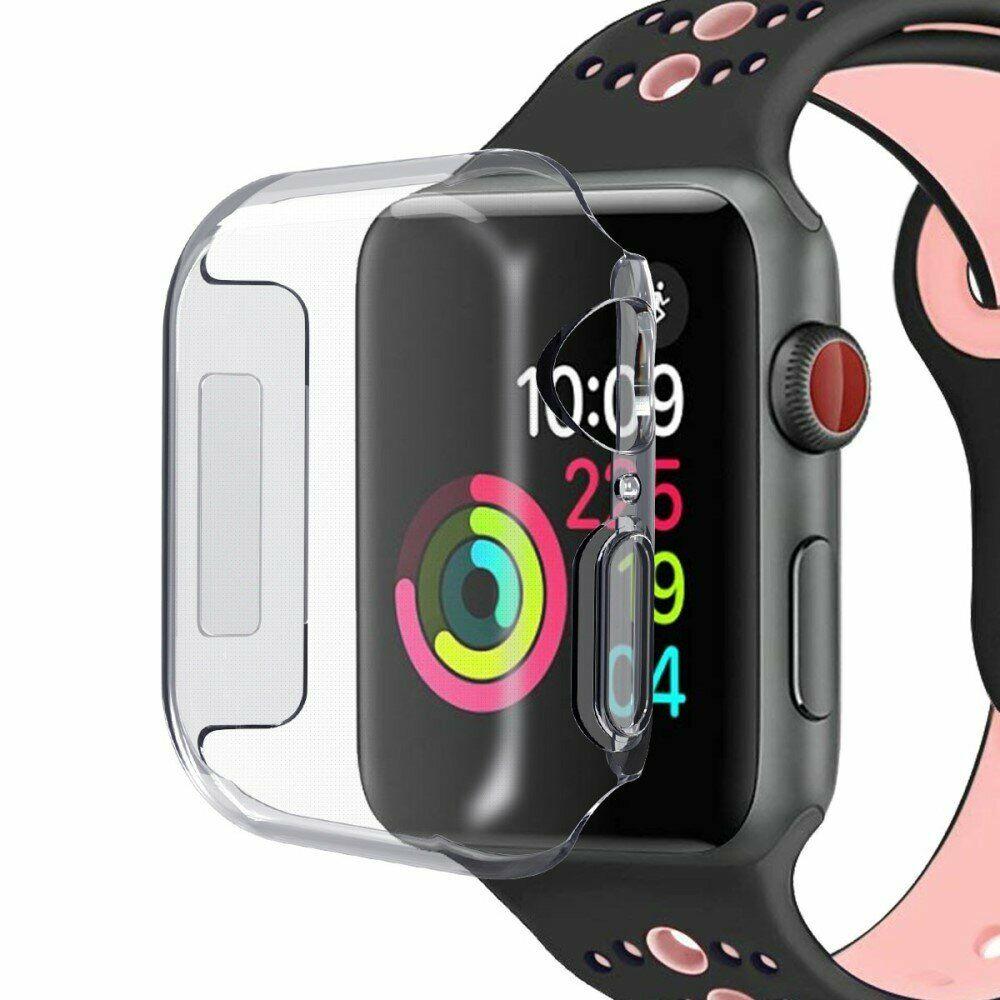 Чехол Deexe Soft Case для Apple Watch 40 mm - Transparent - фото 1 - id-p1239128952