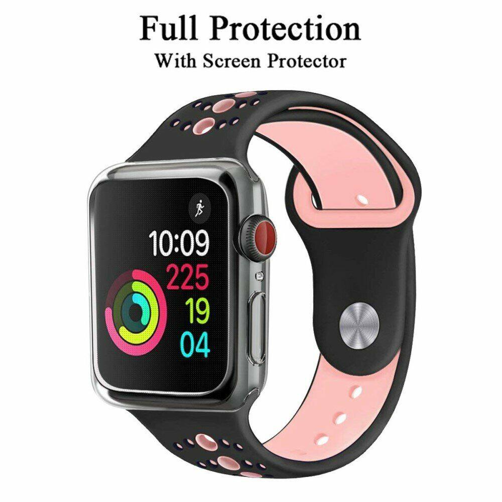 Чехол Deexe Soft Case для Apple Watch 40 mm - Transparent - фото 4 - id-p1239128952