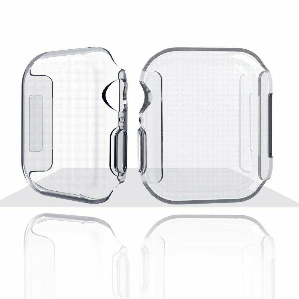 Чехол Deexe Soft Case для Apple Watch 44mm / SE 44mm - Transparent - фото 2 - id-p1239128953