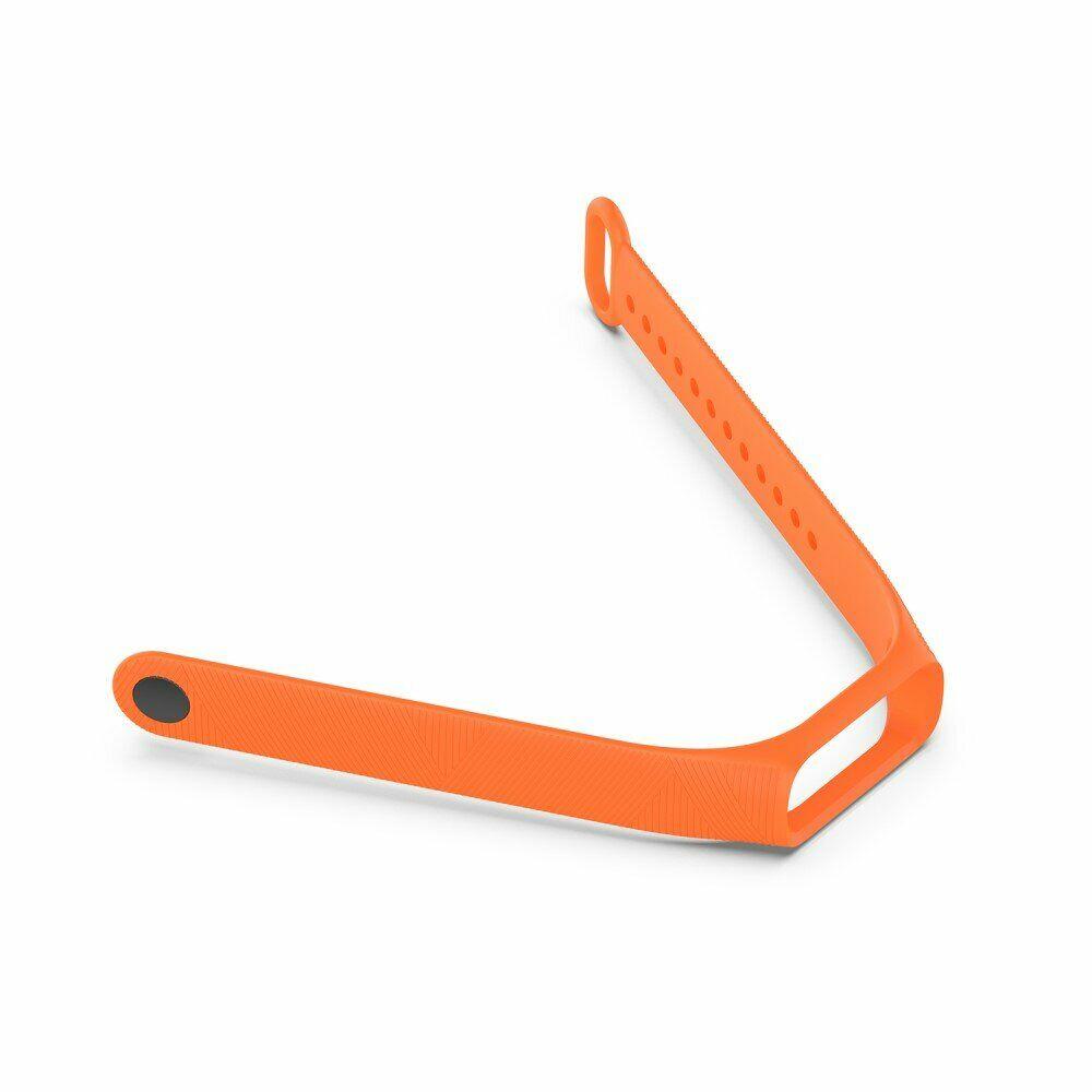 Ремешок Deexe Twill Silicone для Samsung Galaxy Fit E (SM-R375) - Orange - фото 4 - id-p1239128978