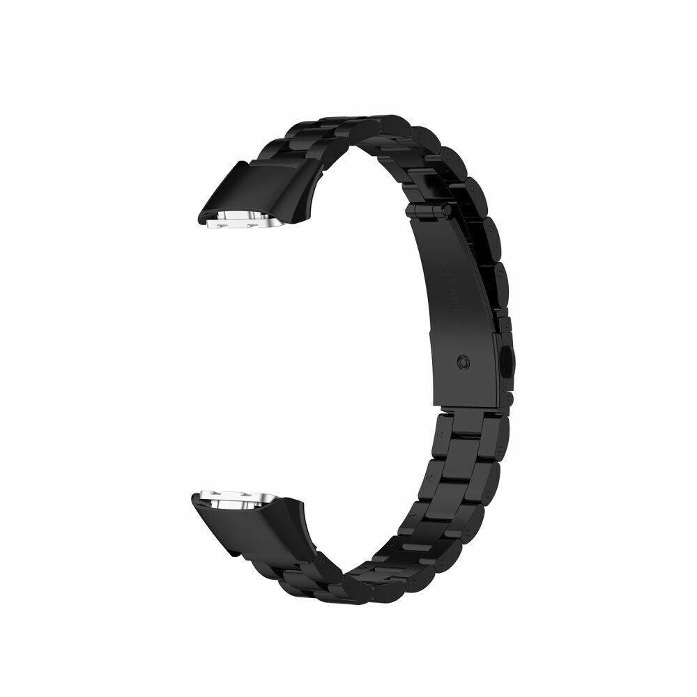 Ремешок Deexe Stainless Steel для Samsung Galaxy Fit (SM-R370) - Black - фото 2 - id-p1239128986