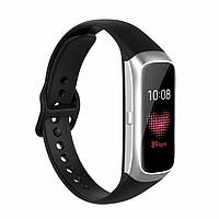 Ремешок Deexe Soft Touch для Samsung Galaxy Fit (SM-R370) - Black