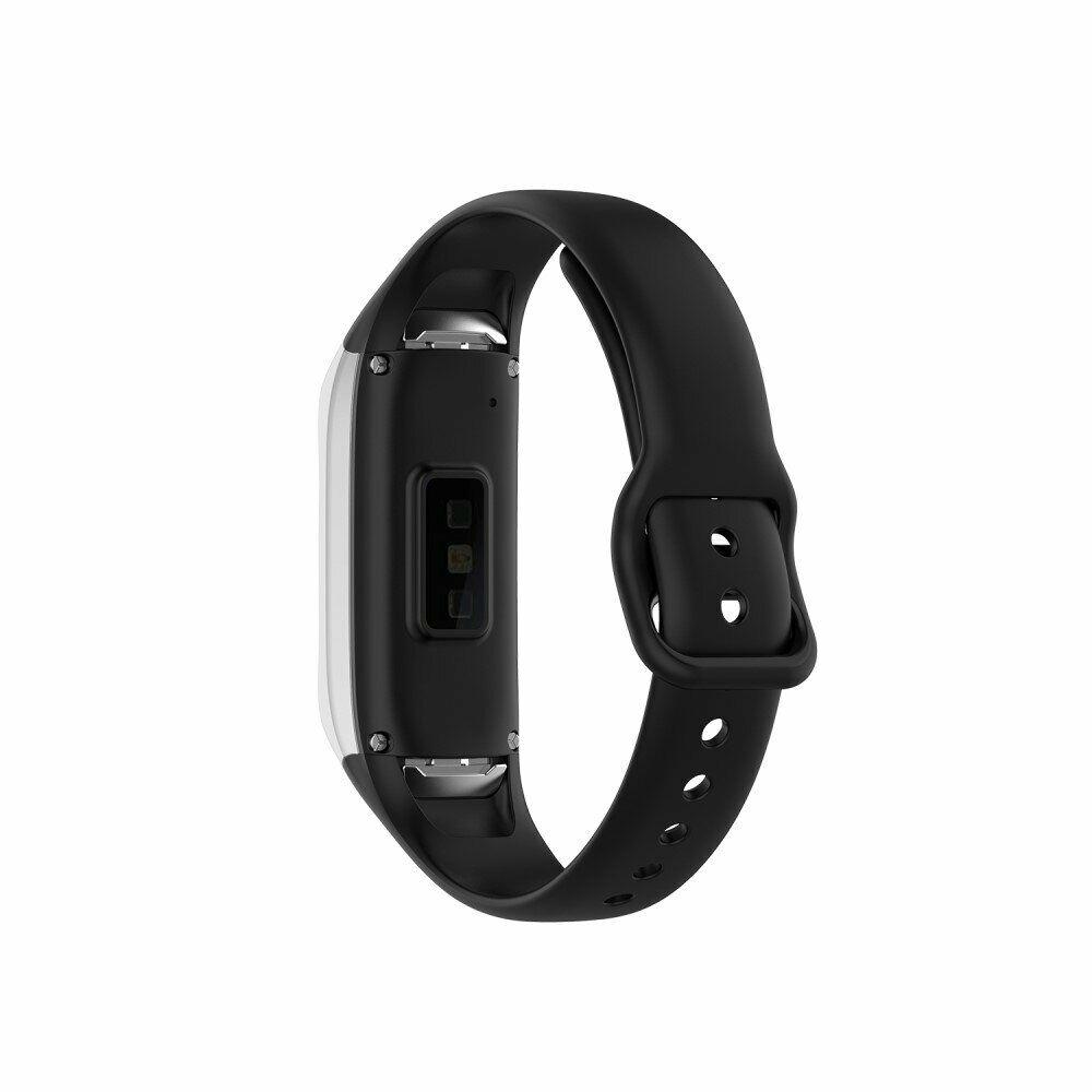 Ремешок Deexe Soft Touch для Samsung Galaxy Fit (SM-R370) - Black - фото 2 - id-p1239128989