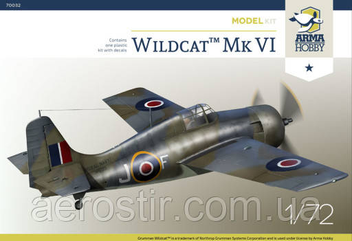 Wildcat Mk VI 1/72 Arma Hobby 70032