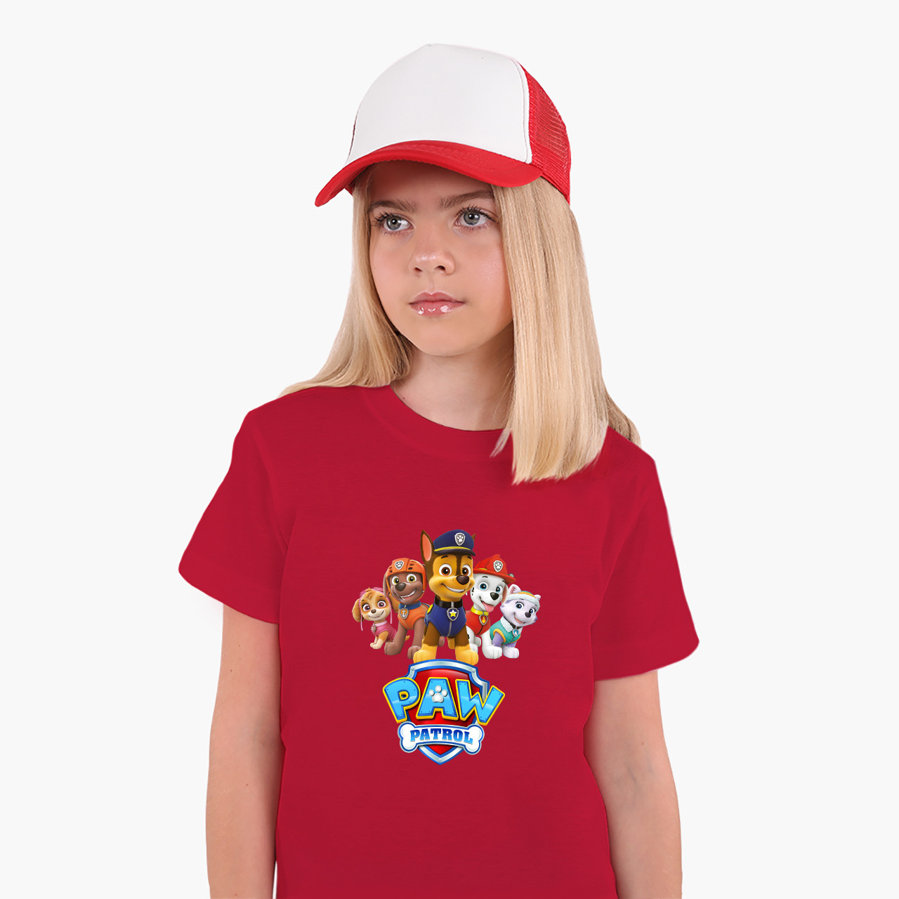 Дитяча футболка Щенячий патруль (PAW Patrol), кольорова футболка Мультсеріали