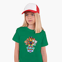 Дитяча футболка для дівчаток Щенячий патруль (PAW Patrol) (25186-1608) Зелений 110