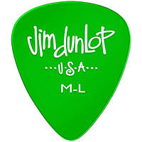 Медиатор Dunlop 486RML Gels Green Medium Light 0.60 mm