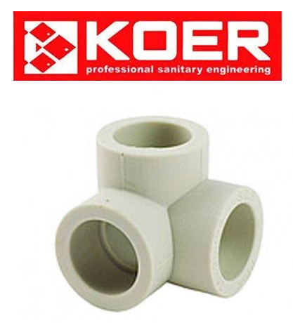 Кут з трьома виходами 32x32x32 K0030.PRO Koer (Чехія)