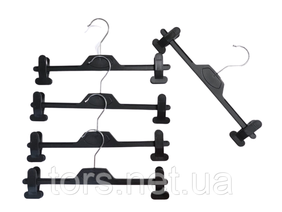 Плічка з прищіпками для спідниць і штанів/комплекс 10 шт., фото 1