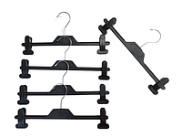 Плечики с прищепками для юбок и брюк / комплект 10 шт.