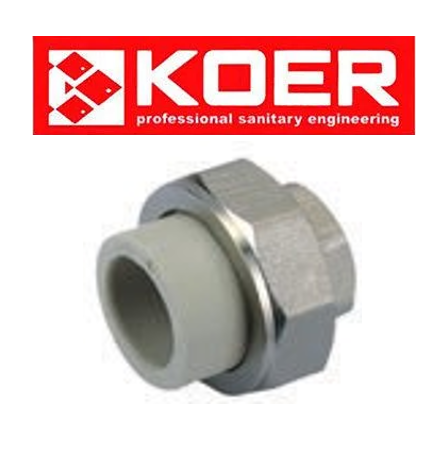 ЗГІН-АМЕРИКАНКА З ВНУТРІШНЬОЮ РІЗЬБОЮ 25×3/4F K0130.PRO Koer (Чехія)