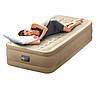 Надувне ліжко Intex 99х191х46 см, з вбудованим електронасосом. Односпальне, фото 3