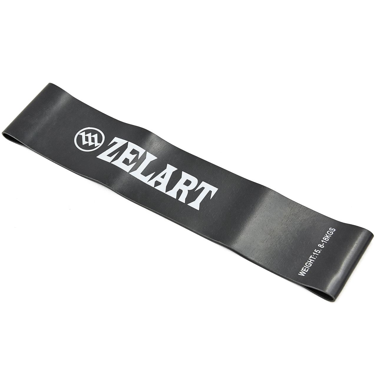 Резинка для фітнесу LOOP BANDS Zelart L чорний FI-8228-5