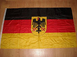 Прапор Німеччини 150см/90см (Новий, в упаковці) Прпор Німеччини з гербом
