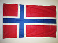 Флаг Норвегии 153см/93см (Новый, в упаковке) Прапор Норвегії