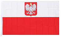 Флаг Польши, полноразмерный 150см/90см польский Прапор Польщі