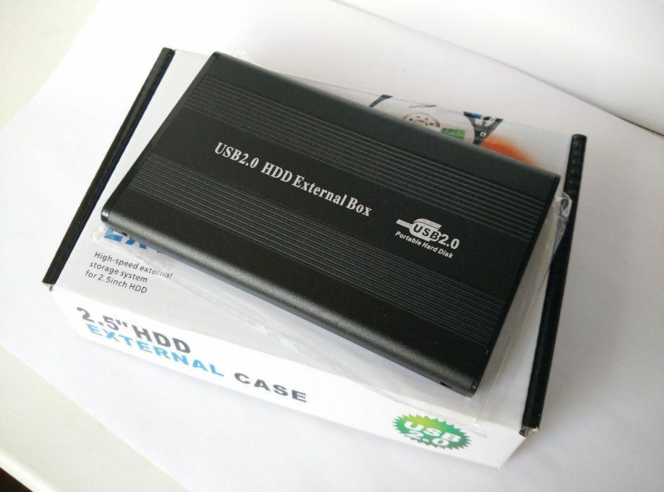 Кишеня для жорсткого диска 2.5" HDD, IDE (Новий) USB 2.0, фото 1