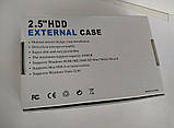 Кишеня для жорсткого диска 2.5" HDD, IDE (Новий) USB 2.0, фото 4