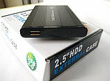 Кишеня для жорсткого диска 2.5" HDD, IDE (Новий) USB 2.0, фото 6