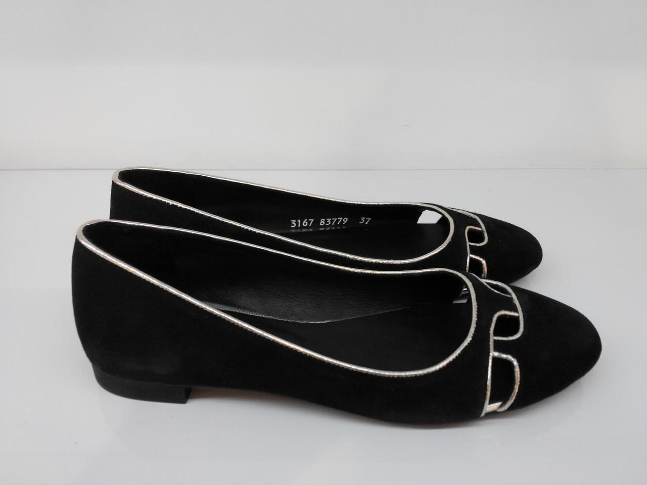 Балетки Etor 3167 чорний, фото 1