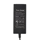 Блок живлення, мережевий адаптер, зарядний 42V, 2A, dc5521, фото 2