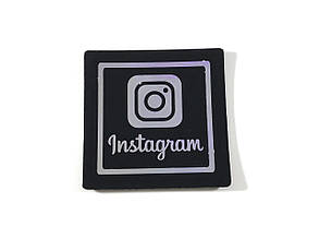 Нашивка Інстаграм/ Instagram 50х50 мм, фото 1