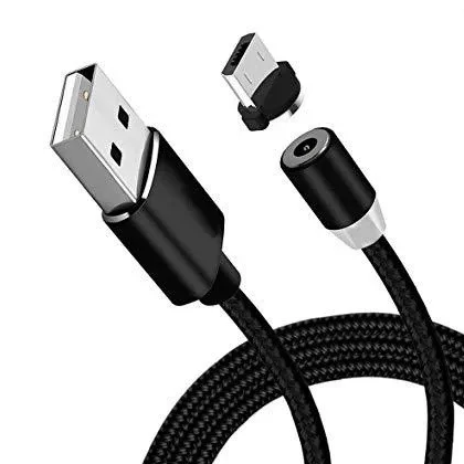 Магнітний кабель Micro Usb Black