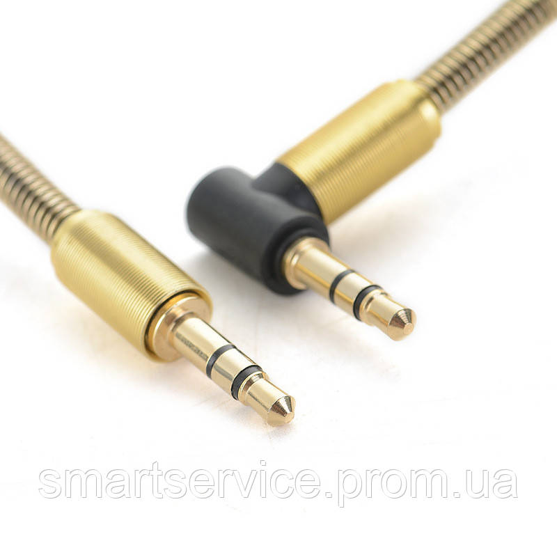 Шнур аудио спиральный штекер 3,5 мм - штекер 3,5мм - фото 3 - id-p1239337119