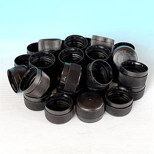 ПЕТ Кришка 28 мм Чорна