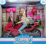 Шарнірна лялька 68165 Bettina на байку з аксесуарами, фото 4