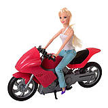 Шарнірна лялька 68165 Bettina на байку з аксесуарами, фото 3