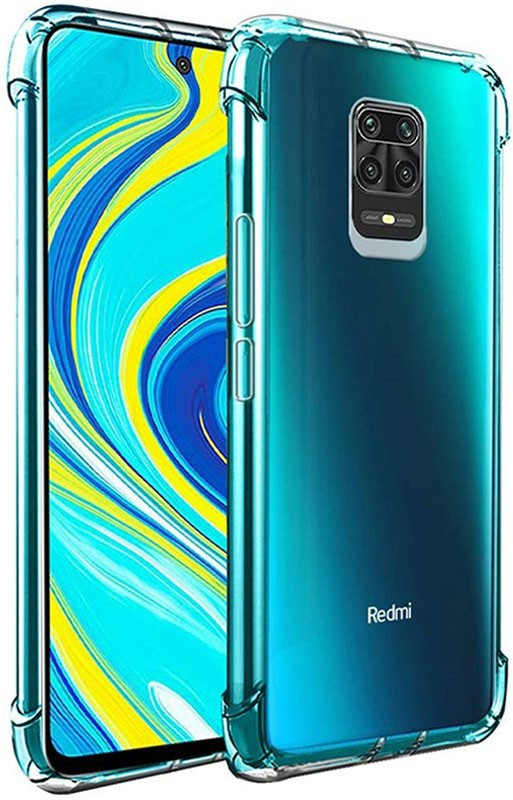 Чохол прозорый з посиленими кутами для Xiaomi Redmi Note 9S / 9 Pro