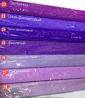 Гофрований папір 170 г/м2 50 х 250 см колір ПУРПУРНИЙ