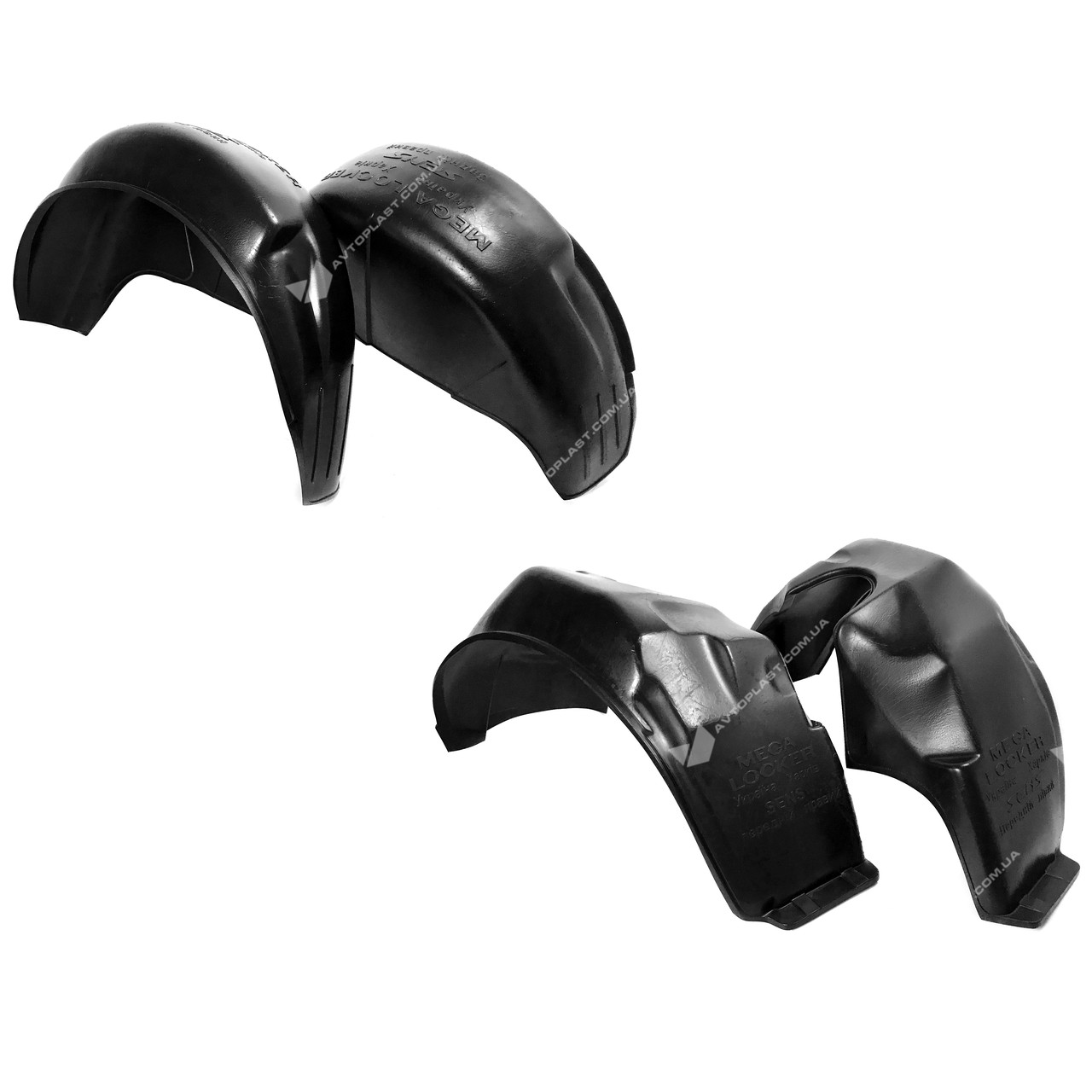 Підкрилки DAEWOO LANOS, ЗАЗ SENS (2000-) (перед.+зад.)