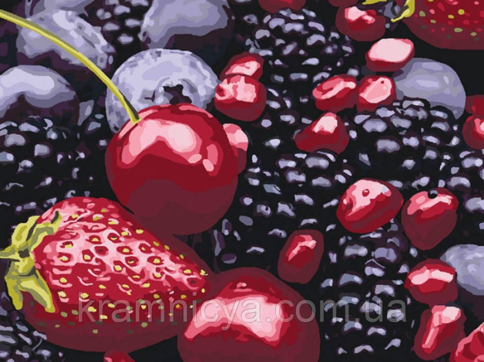 Картина за номерами 30х40 Смак літа (КНО5541)