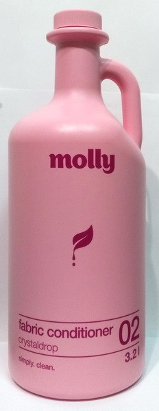 Molly Crystal Drop ополіскувач для білизни (128 прань), 3.2 л