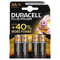 Duracell Plus Power батарейка AA, 4 шт.