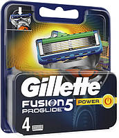 Gillette Fusion ProGlide Power картриджі для гоління, 4 шт.