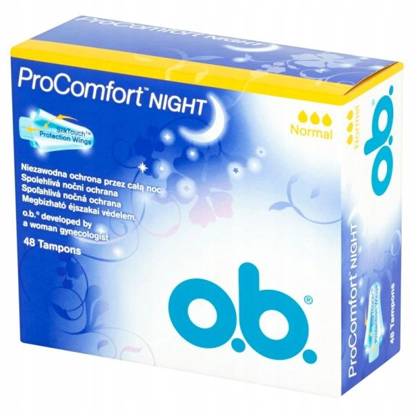 Тампони нічні об.b. ProComfort Normal Night ***, 48 шт.