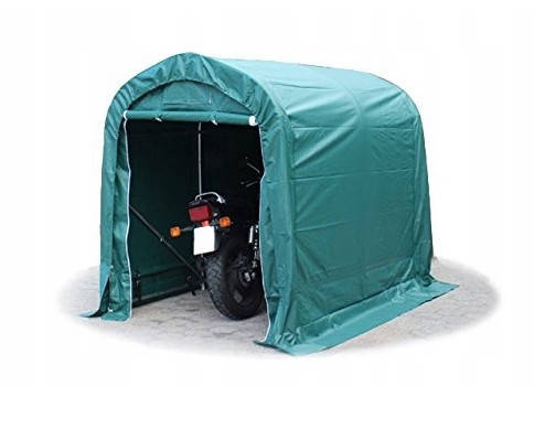 Купить Тентовый гараж для мотоцикла ПВХ 1,6 x 2,4m Зеленый /Серый, цена ...