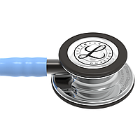 Стетоскоп серії Littmann® Classic III , небесно-голубой с зеркальной головкой на ножке дымчатого цвета