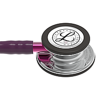 Стетоскоп Littmann® Cardiology IV ,сливовый дзеркальною димчатою головкою на рожевой ніжці димчатого кольору