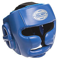 Шолом боксерський з повним захистом PU ZELART (р-р M-XL, кольори в асортименті)