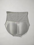 Труси Push up, пуш ап попа, труси з накладною попою середня посадка, накладні сідниці (3107), фото 4