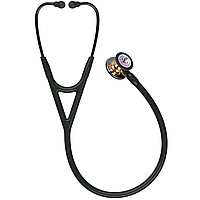 Стетоскоп Littmann® Cardiology IV , чорний із дзеркальною головкою кольору веселки