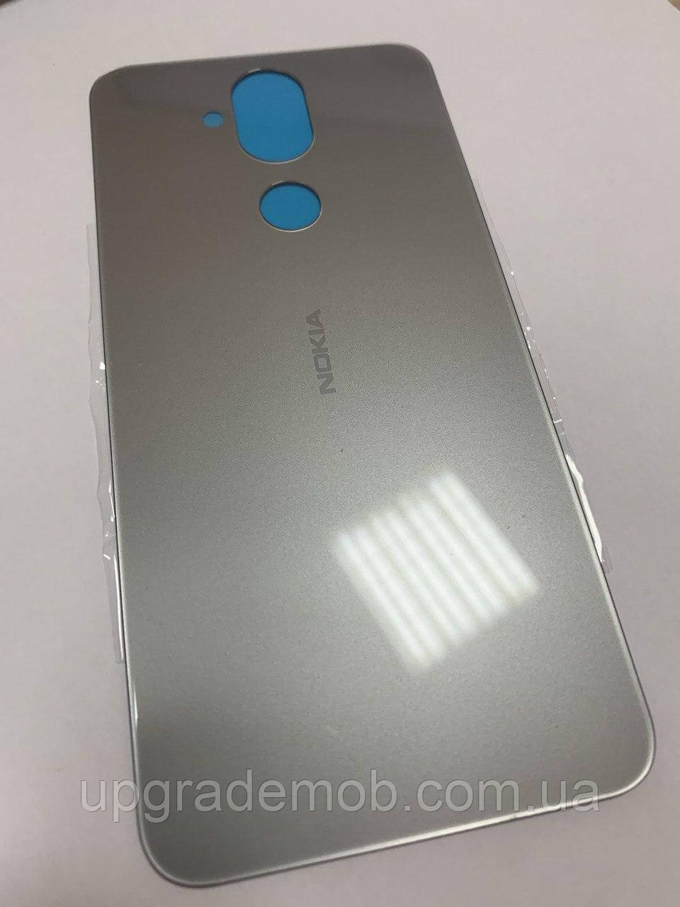 Задняя крышка Nokia 8.1/X7 2018/7.1 Plus серая Steel - фото 1 - id-p1239496441